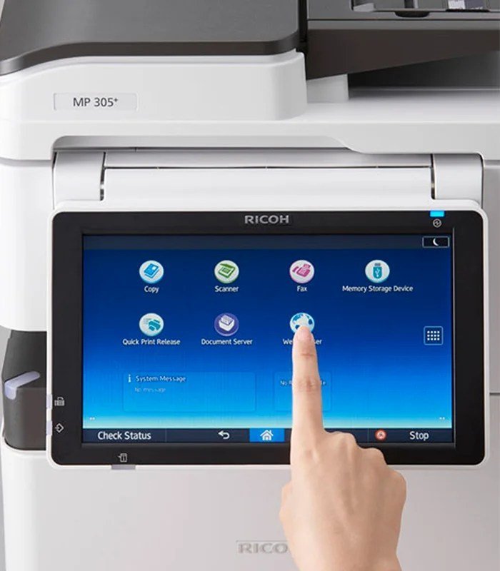 ماكينة تصوير Ricoh MP305 Plus: أداء عالي وسرعة طباعة للمكاتب الحديثة 3 Ricoh MP 305 Plus