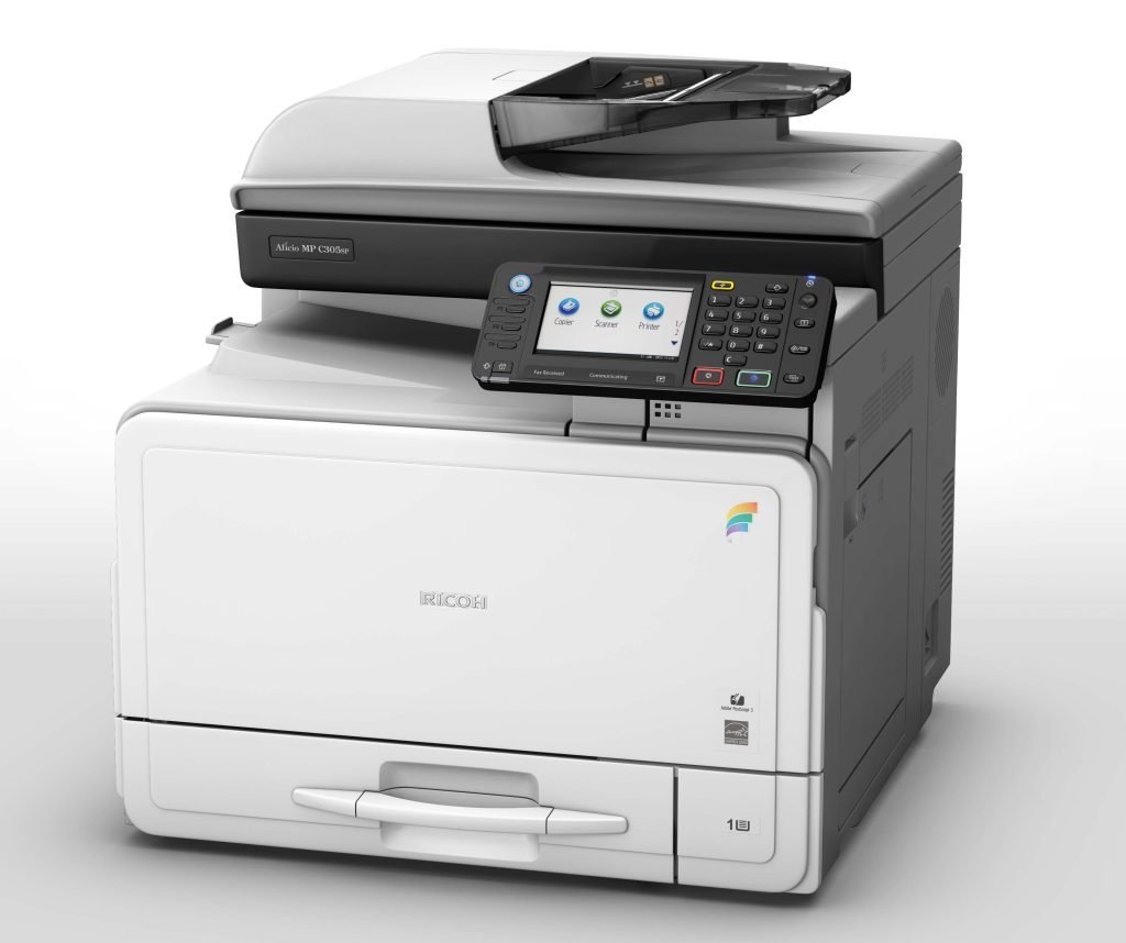 Ricoh MP C305.. ماكينة ألوان احترافية بحجم صغير لأداء كبير في شغلك اليومي 1 Ricoh MP C305