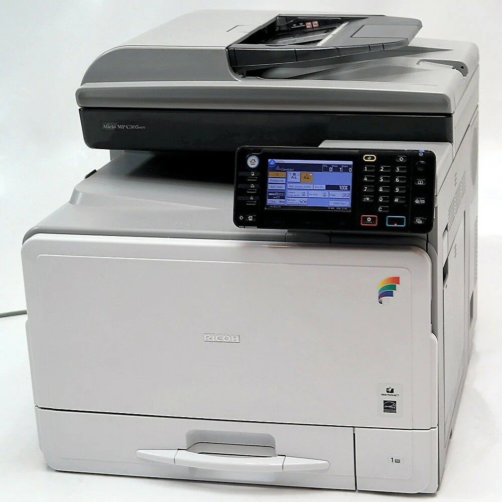تعرف على Ricoh MP C305: الحل المثالي للطباعة الملونة في الشركات الصغيرة 2 Ricoh MP C305