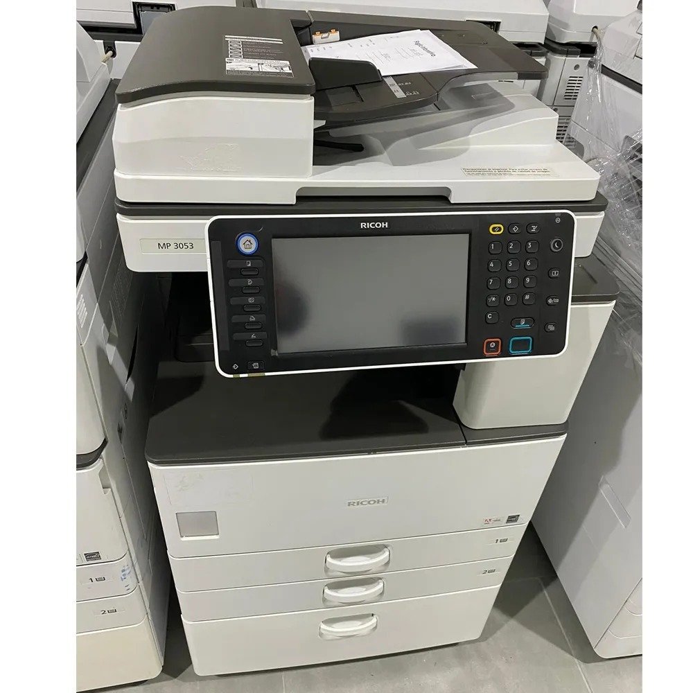 Ricoh MP 3053: ماكينة تصوير أبيض وأسود عالية الأداء للمكاتب 3 Ricoh MP 3053