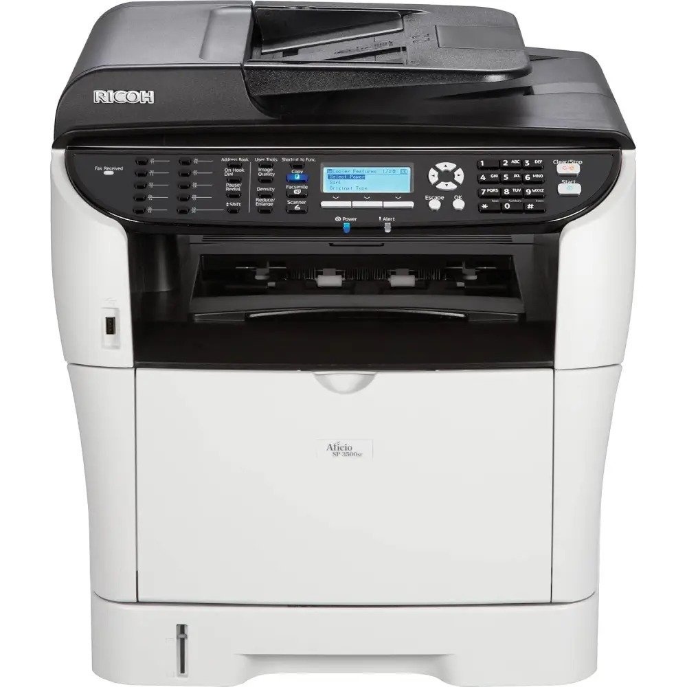 Ricoh SP 3500DN : ماكينة طباعة أبيض وأسود عالية الأداء للمكاتب والشركات 1