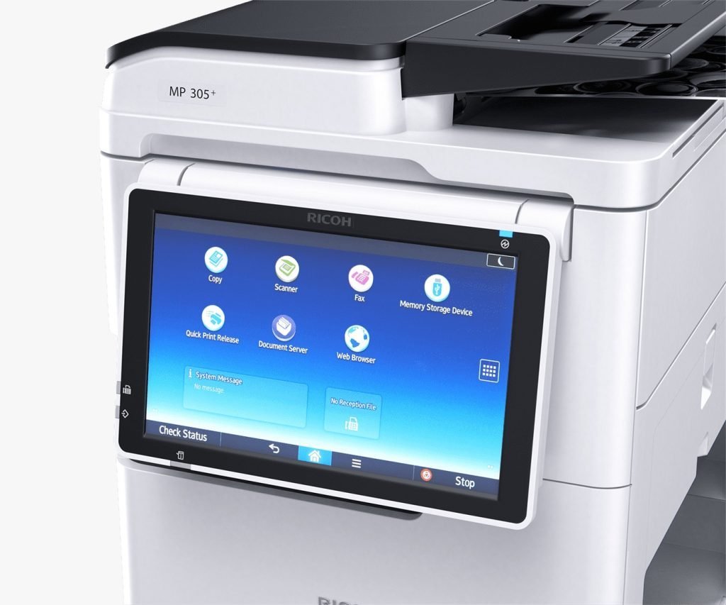 Ricoh MP 305 Plus: ماكينة تصوير أبيض وأسود بحجم صغير وأداء احترافي 3 Ricoh MP 305 Plus