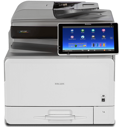 مراجعة شاملة لـ Ricoh MP C307: أداء احترافي بحجم صغير 2 Ricoh MP C307