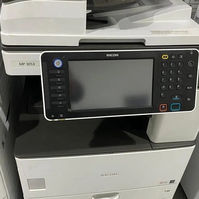 Ricoh MP 3053: ماكينة تصوير أبيض وأسود احترافية للمكاتب والشركات 1 Ricoh MP 3053