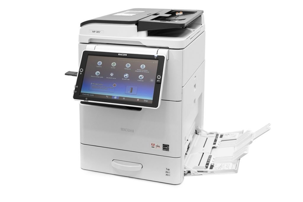 ماكينة Ricoh MP 305 Plus – أداء متكامل وحجم صغير يدعم A3 2 Ricoh MP 305 Plus