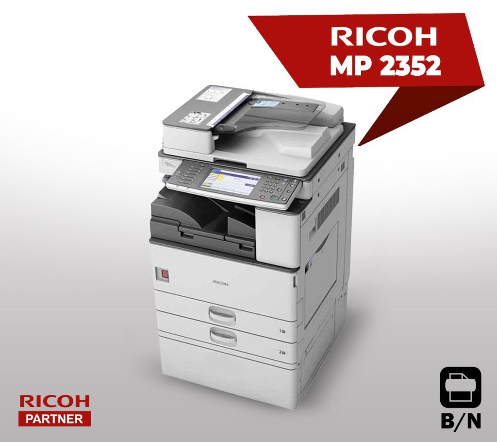 كل ما تريد معرفته عن ماكينة التصوير Ricoh MP 2352 3 Ricoh MP 2352