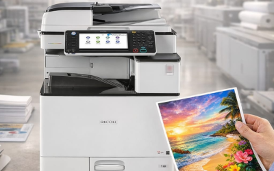 القوة والسرعة في ماكينة واحدة: تعرف على Ricoh MP C5503 للأعمال الكبيرة