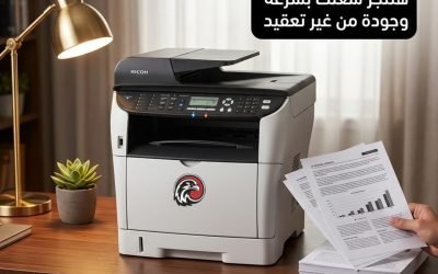 Ricoh SP 3500 | ماكينة اقتصادية تتحمل ضغط الشغل