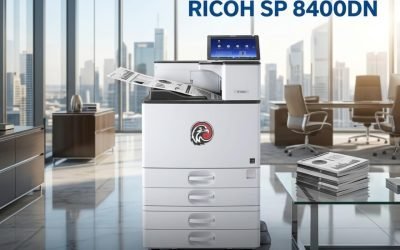 RICOH SP 8400DN | طابعة ريكو احترافية بسرعة 60 صفحة في الدقيقة للشركات الكبرى