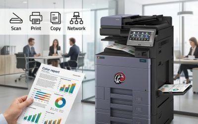 أنجز أكثر كل يوم مع Kyocera Triumph 4007ci المصممة للإنتاجية العالية
