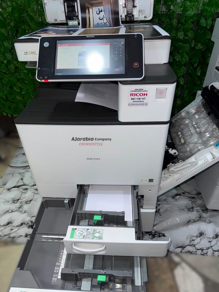 Ricoh MP C2003.. ماكينة تصوير ألوان ذكية بنظام Android تمنح أعمالك احترافية بلا حدود 4 Ricoh MP C2003