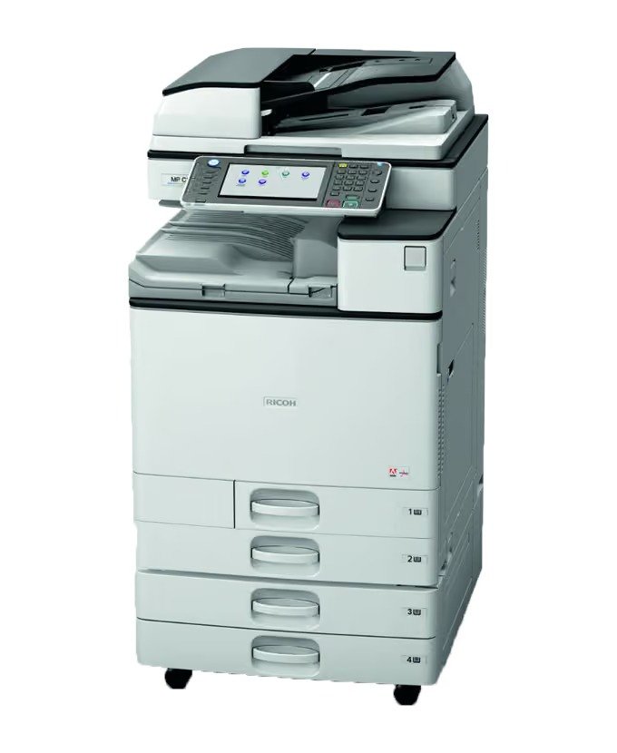 Ricoh MP C4503.. ماكينة تصوير ألوان احترافية بسرعة 45 صفحة في الدقيقة للشركات ومراكز الطباعة 1
