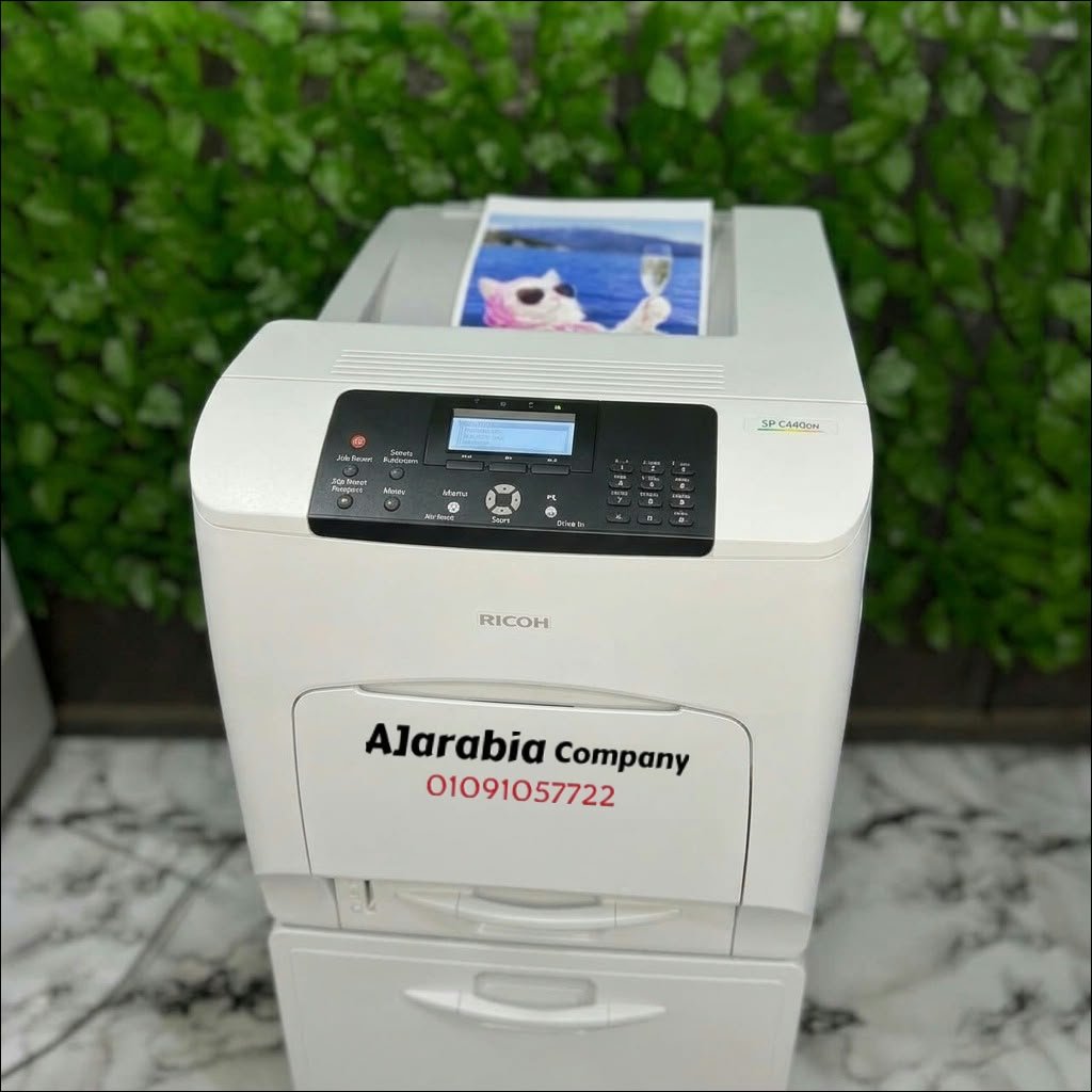 Ricoh SP C440DN – طابعة ألوان احترافية للكوشيه والمطبوعات وشغل الشركات 3