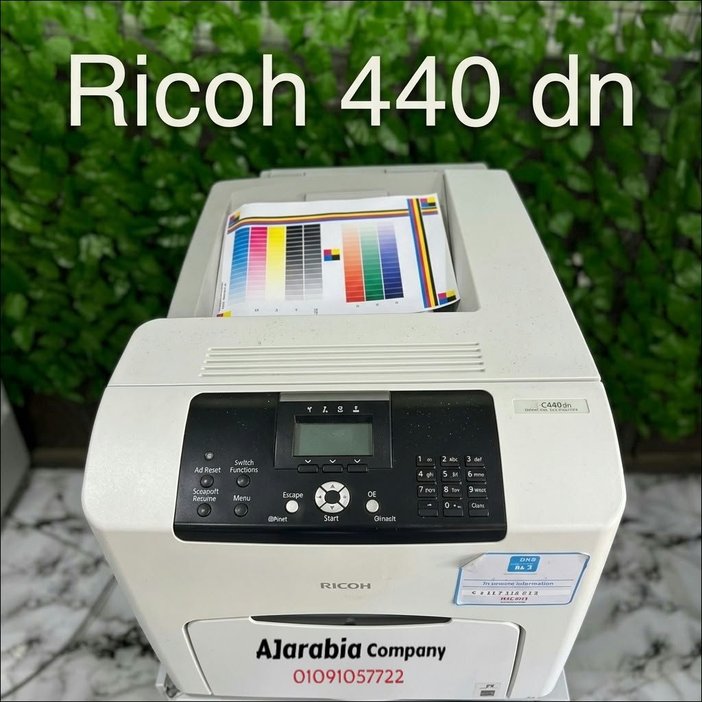 Ricoh SP C440DN – طابعة ألوان احترافية للكوشيه والمطبوعات وشغل الشركات 4