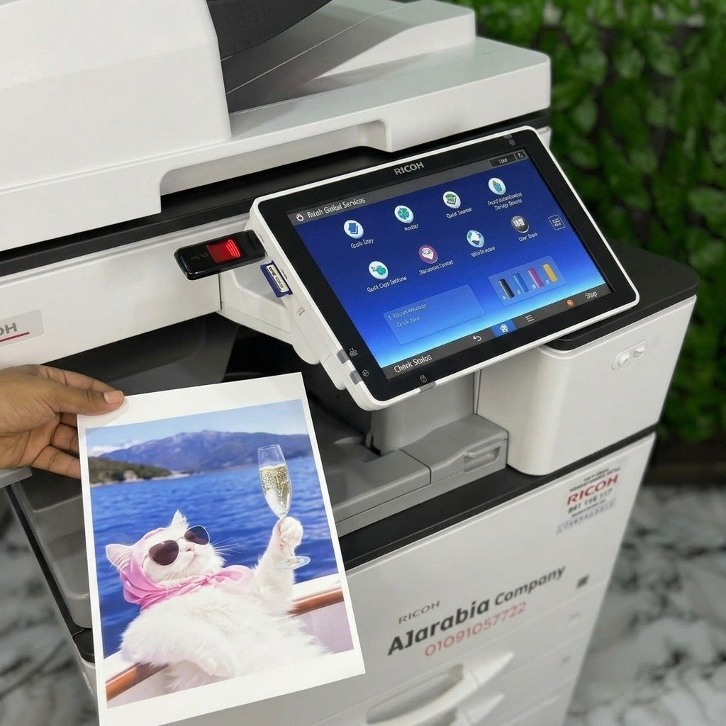 ماكينة تصوير Ricoh MP C3004 ألوان A3 – جودة احترافية وواي فاي دايركت لإنجاز شغلك بذكاء 3 Ricoh MP C3004
